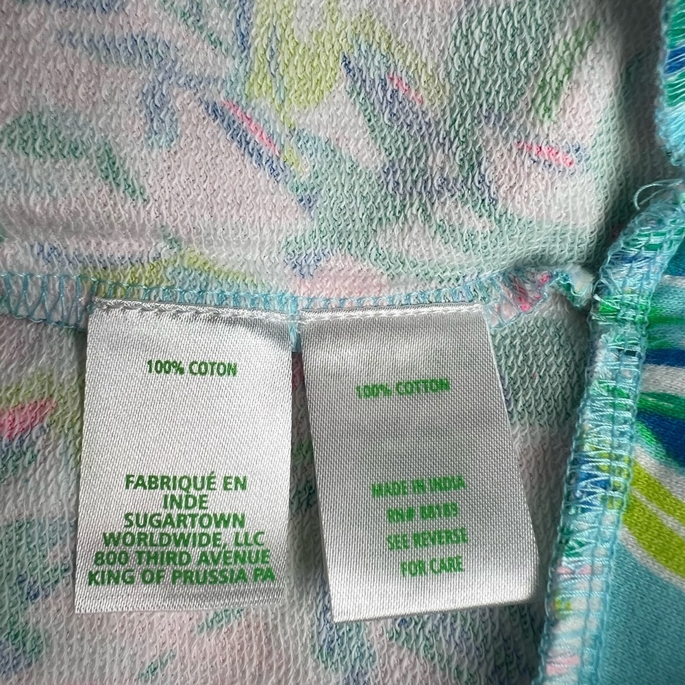 Lilly Pulitzer Jansen Long Sleeved Sweatshirt Size L/ NWT - Picture 7 of 10